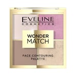 Eveline Wonder Match Face Contouring Palette No. 01 Multifunctional Product 10g