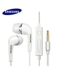 Original - Casque Ecouteurs Kit main libre Oreillette - Blanc - Pour Samsung Galaxy A01 A02 A02s A03 A03s A04 A04e A04s A05 A05s A12 A13 A14 A15 M10 M11 M12 M13 M14 5G