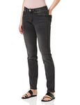 TOM TAILOR 1023164 Alexa Slim Jeans Femme ,10220 - Used Dark Stone Grey Denim ,25W / 32L