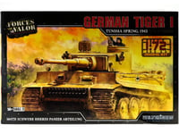 German Tiger I - Tunisia Spring 1943 WWII - échelle 1/72 - FORCES OF VALOR 87300