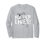 Stranger Things Hopper Lives Demogorgon Long Sleeve T-Shirt