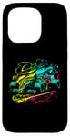 Coque pour iPhone 15 Pro Équipement de voiture Formula Race pour les fans et les pilotes de course à roues ouvertes