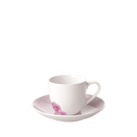 Villeroy & Boch Rose Garden Espressokopp og skål Rosa