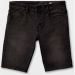 Short Volcom  Pantalón Corto   Solver Denim - Black Out