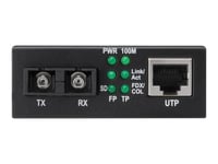 DIGITUS Professional DN-82021-1_120 - Convertisseur de média à fibre optique - 100Mb LAN - 10Base-T, 100Base-FX, 100Base-TX - RJ-45 / mode unique SC - jusqu'à 120 km - 1310 nm