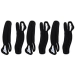 6PCS 2.5M Cargo Straps with Fastening Buckle for Car Roof Rack Bike Luggage5861