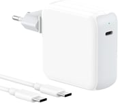 Chargeur pour MacBook Air MacBook Pro 13 14 15 16 Pouces 2024 2023 2022 2021 2020, M1 M2 M3 Laptop 67W USB C Power Adapter, iPad, Chargeur USB C Rapide, 2M/6.6FT Cable Chargeur MacBook USB C