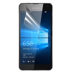 Microsoft Lumia 650 / Dual SIM Erittäin Kirkas LCD Näytön Suojakalvo (5kpl Pakkaus) Läpinäkyvä