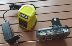 Ryobi - Chargeur rapide et batterie Lithium+ 18V 2.5Ah One+ neuf