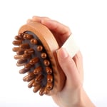 Body  Cellulite Brush Soothing Wooden Essential Oil Spa-Air Cushion9243