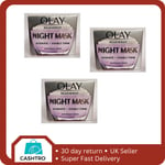 3 X Olay Regenerist Over Night Miracle Firming Mask 50ml