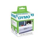 DYMO – LabelWriter osoitetarra, 89x36 mm, 2-pakk (520 kpl) (S0722400)