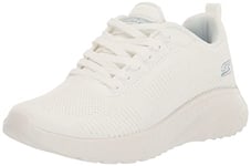 Skechers Women Bobs Sneakers, Cream White, 35.5 EU