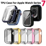 Shell 41MM 45MM Protective Case Cover TPU Protector For Apple Watch 7 41mm 45mm