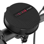 Inwa Enceinte Portable Bluetooth, Haut-Parleur pour vélo avec Affichage de Vitesse, Haut-Parleur sans Fil avec 480 Minutes de Lecture Super Longue, Micro intégré, IP67(Contient Un Mousqueton)