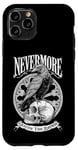 Coque pour iPhone 11 Pro Nevermore Quoth The Raven Gothic Edgar Allan Poe