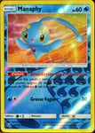 Carte Pokémon 25/73 Manaphy 60 Pv - Reverse Sl3.5 Légendes Brillantes Neuf Fr