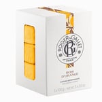 Roger & Gallet BOIS D'ORANGE 100g x 3  Wellbeing Soap Pack NEW