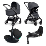 Joolz Hub2 Sittvagn + Liggdel + Maxi Cosi Pebble 360 Pro + Basenhet