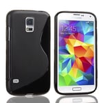 S-Line skal Samsung Galaxy S5 Mini (G800F) (Svart)