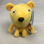 Peppa Pig Plush Soft Toy Peppa’s Yellow Teddy Bear 9” Limelight New With Tags