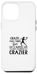 Coque pour iPhone 12 Pro Max Joueur de ping-pong Crazy Table Tennis Fille