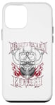 Coque pour iPhone 12 mini Né Pour Etre Un Motard Cadeau Moto Humour Biker Bike