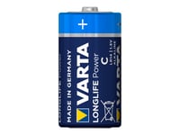 Varta Longlife Power 4914 - Batteri 4 X Lr14-/C-Typ - Alkaliskt