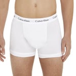 Calvin Klein 6P Cotton Stretch Trunks Hvit bomull Medium Herre