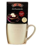 Baileys Hot Chocolate Set Cream Embossed Mug