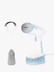 Tefal Access Steam Pocket DT3041 Handheld Clothes Steamer, White/Sky Blue