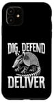 Coque pour iPhone 11 Déguisement Tatou Animal Armadillos