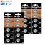 20 DURACELL CR2016 LITHIUM BATTERIES 3V CELL 5BL ECR2016 DL2016 EXP 2030 NEW