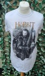 The Hobbit Battle of the Five Armies T-Shirt | Brand New | Medium | White 