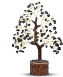 Black Tourmaline Crystal - Crystal Tree - Crystal Bonsai Money Tree - Crystal Tr