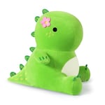 shownicer Animaux en Peluche Dinosaure Oreiller en Peluche Kawaii Dinosaure Peluche Jouet Animal Poupée Coussin Peluche Cadeau pour Enfants Filles 3+ Ans (Cactus, 35cm)