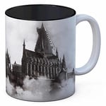 SD Toys – Harry Potter Hogwarts Mug céramique, Blanc, 8 cm