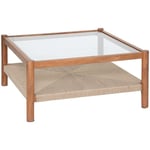 Atmosphera Créateur D'intérieur - Table basse Apala 80x80cm bois