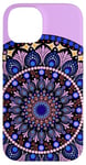 Coque pour iPhone 14 Along the Shore Mandala à pois