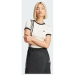 adidas Original Knitted 3-stripes Short Tee, storlek Small