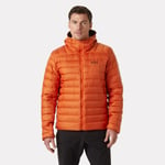 Helly Hansen Men's Verglas Hooded Down Jacket 2.0 Oransje L