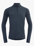 Devold Expedition Man Zip Neck - Herre - Blå - L