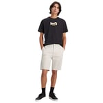 Levi's Men's XX Chino Taper Shorts II MID Length, Pumice Stone, 29W