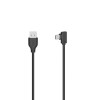 HAMA Hama Cable USB-C to USB-A USB 2.0 480 Mbit/s Black 0.75m 00200646