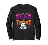 Read Or Treat Halloween Book Reading Lover Halloween Costume Long Sleeve T-Shirt