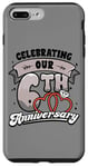 iPhone 7 Plus/8 Plus 6th Wedding Anniversary Celebrating 6 Years Matching Gift Case