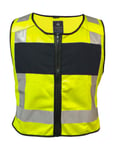 Texstar Reflexväst - Yellow/Black - 2xl