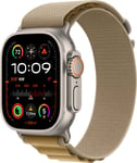 Apple Watch Ultra 2 49mm GPS+CEL (luonnontitaani/sahar. Alpine Loop) S