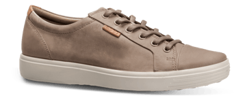 Ecco Herre-sneaker Brun E - Str. 48 - Skinn/pu/