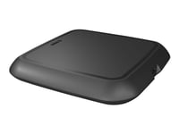 Zens Single Fast Wireless Charger - Trådlös Laddningsmatta - 10 Watt - Fc - Vit